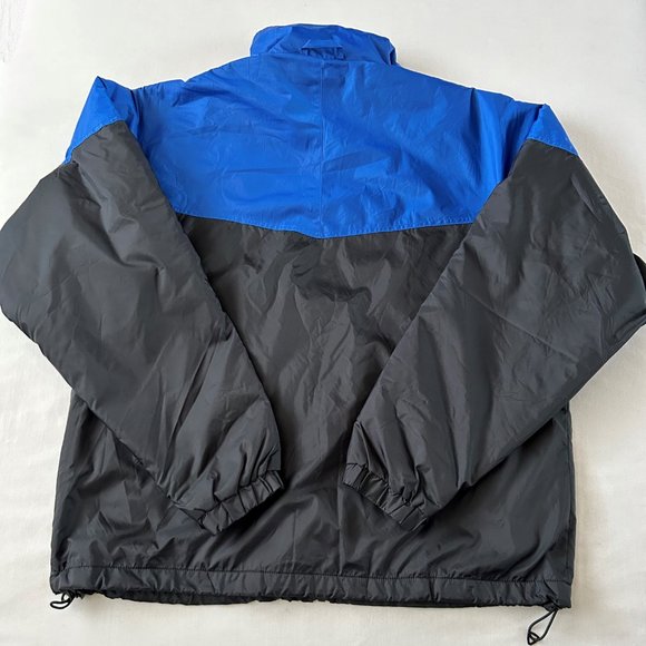 Columbia Men's Black & Blue Long-Sleeve Jacket Angled Zip Pockets Size Large - Picture 6 of 10